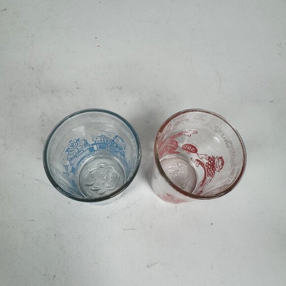 Vintage Howdy Doody Welch’s Juice Glasses Lot of 2 Dilly Dally Clarabell 1960s - Picture 5 of 6